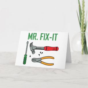 de heer Fix it Kaart