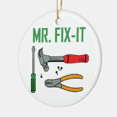 de heer Fix it Keramisch Ornament (Links)