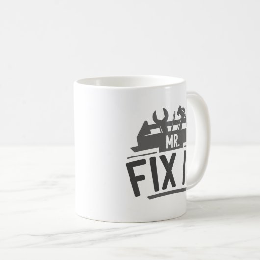 de heer Fix it Koffiemok (Voorkant rechts)