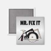 de heer Fix it Magneet (Voorkant / Achterkant)