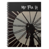 de heer Fix It notitieboek (Voorkant)