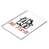 de heer Fix-it Notitieboek (Linkerzijde)