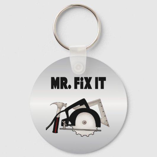 de heer Fix it Sleutelhanger (Voorkant)
