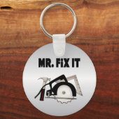 de heer Fix it Sleutelhanger (Voorkant)