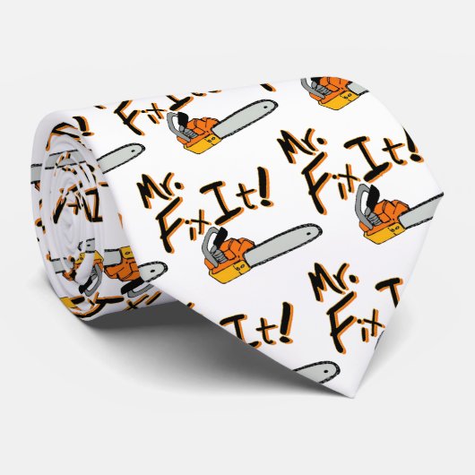 de heer Fix It Stropdas (Opgerold)