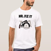 de heer Fix it T-shirt (Voorkant)