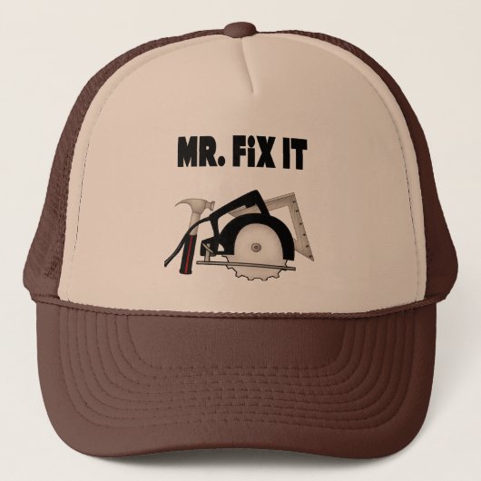 de heer Fix it Trucker Pet (Voorkant)