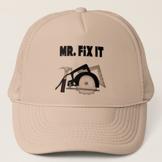 de heer Fix it Trucker Pet (Voorkant)