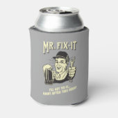 de heer Fixit: Na deze bier Blikjeskoeler (Blikje Achterkant)
