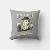 de heer Fixit: Na deze bier Kussen (Voorkant)