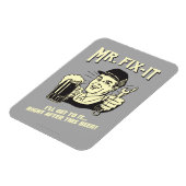 de heer Fixit: Na deze bier Magneet (Linkerzijde)