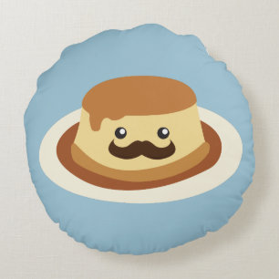 de heer Flan Rond Kussen