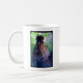 De heer Fluffy de Silkie Rooster Koffiemok (Links)
