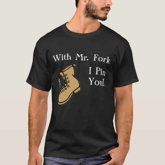 de heer Fork stijl 2 T-shirt (Voorkant)