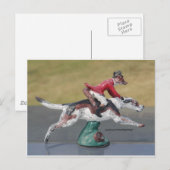 de heer Fox Cross-country Briefkaart (Voorkant / Achterkant)