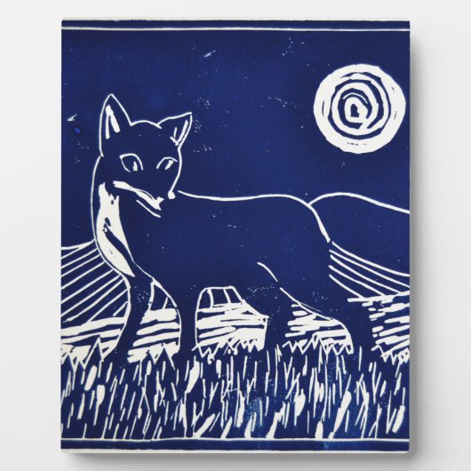 de heer Fox Fotoplaat (Voorkant)