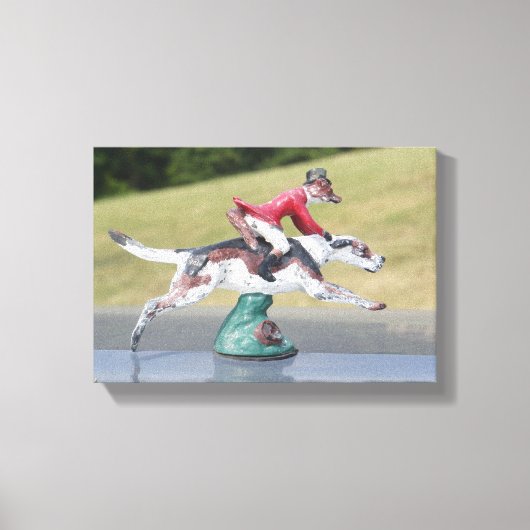 de heer Fox Foxjagings Canvas Afdruk (Voorkant)