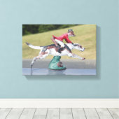 de heer Fox Foxjagings Canvas Afdruk (Insitu (Houten vloer))