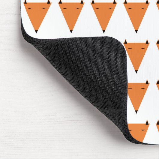 de heer Fox Pattern Muismat (Hoek)