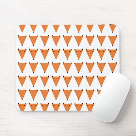 de heer Fox Pattern Muismat (Met muis)