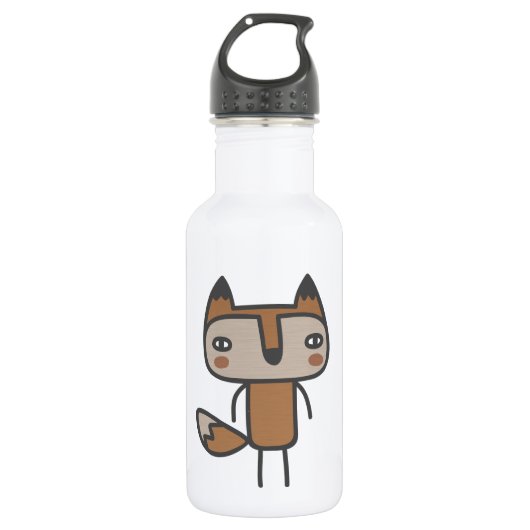 de heer Fox Waterfles (Voorkant)