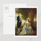 de heer Fraser, c.1785-90 (olie op canvas) Briefkaart (Voorkant / Achterkant)