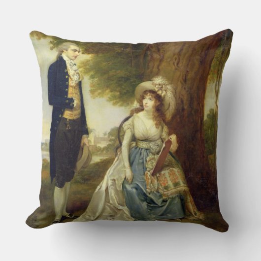 de heer Fraser, c.1785-90 (olie op canvas) Kussen (Voorkant)