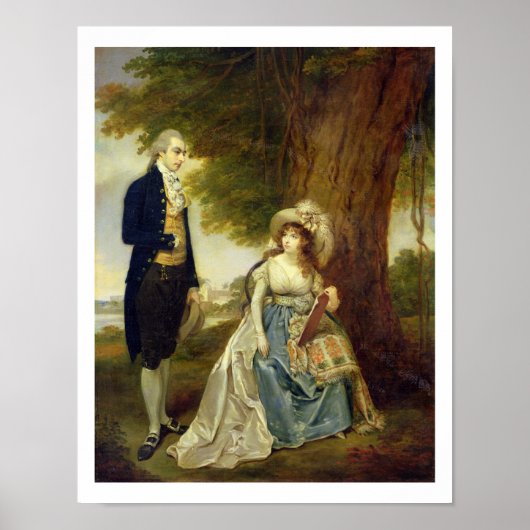 de heer Fraser, c.1785-90 (olie op canvas) Poster (Voorkant)