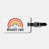 De heer Fuji Japan Bagagelabel (Voorkant horizontaal)