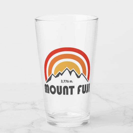 De heer Fuji Japan Glas (Voorkant)