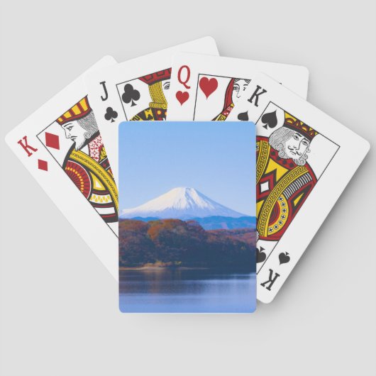 De heer Fuji Japan Pokerkaarten (Achterkant)