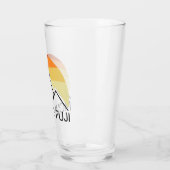 De heer Fuji Japan Retro Glas (Links)