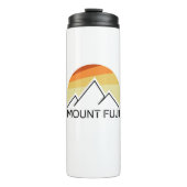 De heer Fuji Japan Retro Thermosbeker (Voorkant)