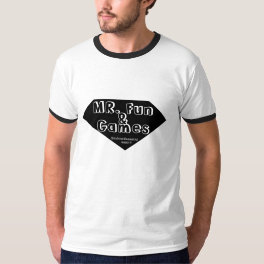 de heer Fun & Games T-shirt (Voorkant)