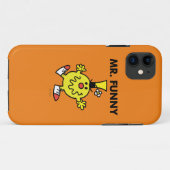 de heer Funny | Funny Face Case-Mate iPhone Case (Achterkant (horizontaal))