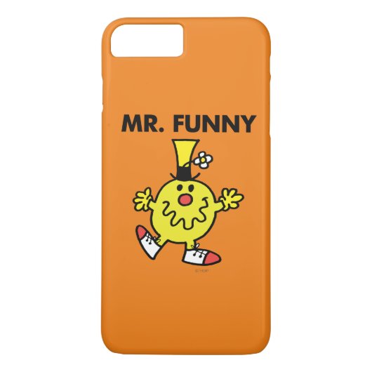 de heer Funny | Funny Face Case-Mate iPhone Case (Achterkant)