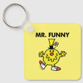 de heer Funny | Funny Face Sleutelhanger (Voorkant)