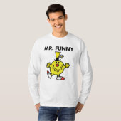 de heer Funny | Funny Face T-shirt (Voorkant volledig)