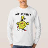de heer Funny | Funny Face T-shirt (Voorkant)