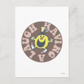 De heer Funny heeft een Laugh Briefkaart (Voorkant)