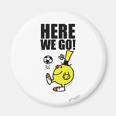 de heer Funny Juggling A Voetbal Magneet (Voorkant)