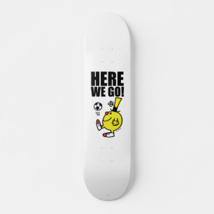 de heer Funny Juggling A Voetbal Skateboard