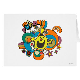 de heer Funny Kleurrijke sterren en wervelkolom