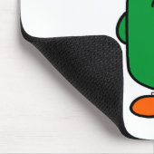 De heer Fussy, goed gefundeerd Muismat (Hoek)