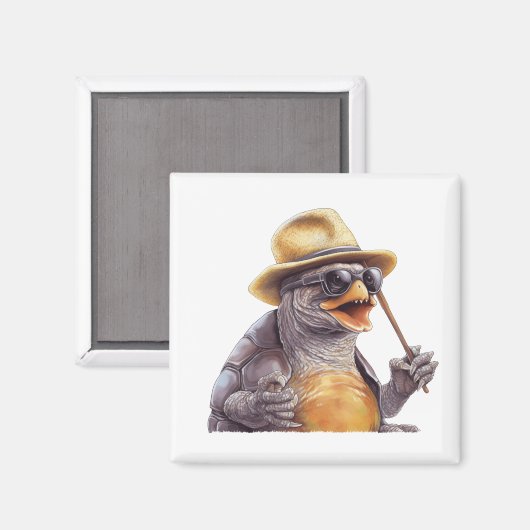 De heer Galapagos Tortoise Blue van de Galapagos E Magneet (Voorkant / Achterkant)