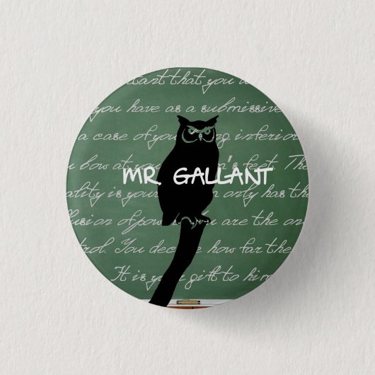 de heer Gallant Button (Voorkant)