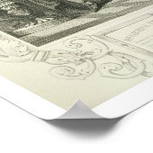 de heer George Bennett als Apemantus, Act I Scene  Poster (Hoek)