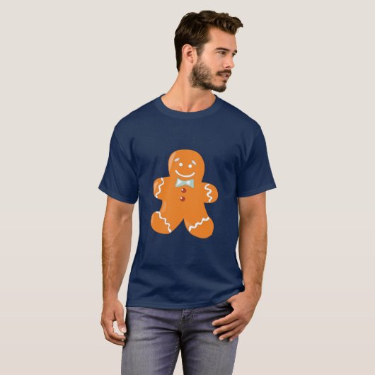 De heer Gingerbrood T-shirt (Voorkant volledig)