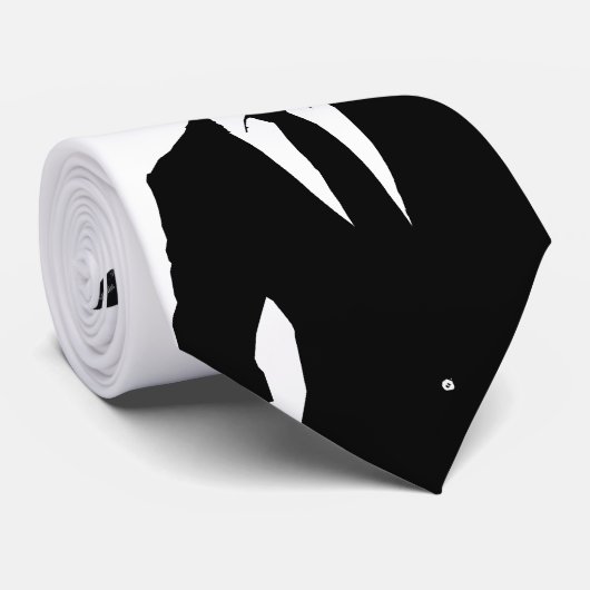 de heer Giraffe Secret Agent Stropdas (Opgerold)