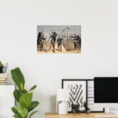 De heer Gladstone en zijn Clerks Poster (Thuiskantoor)